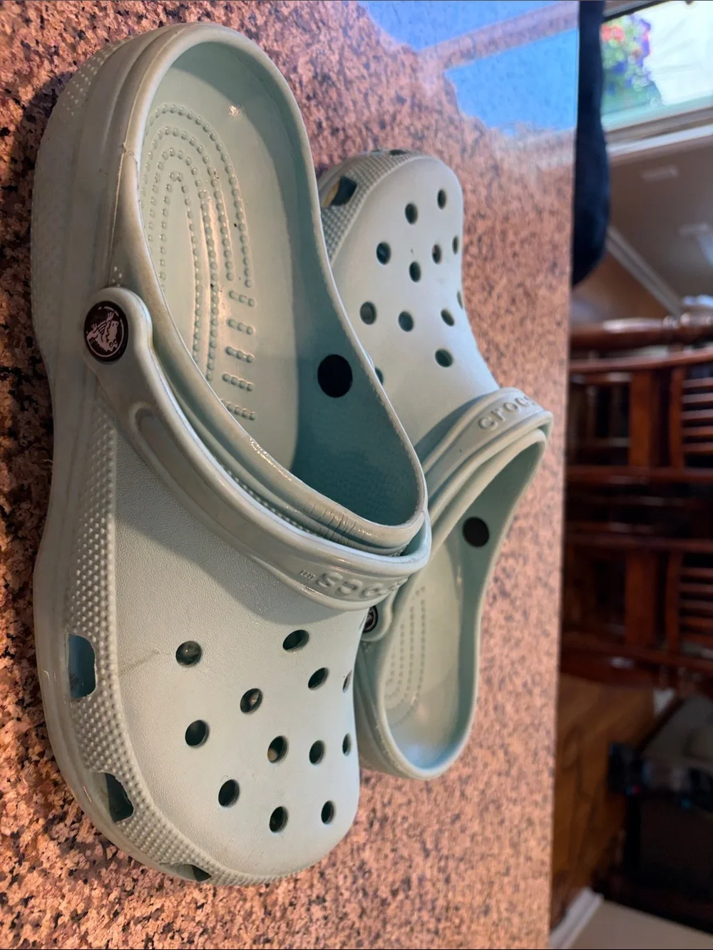 CROCS Classic Clogs in Coveted Mint Color
